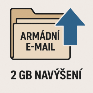 Přikoupení velikosti e-mailu po 2 GB